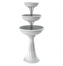 Кашпо для цветов каскадное Trevy Белый