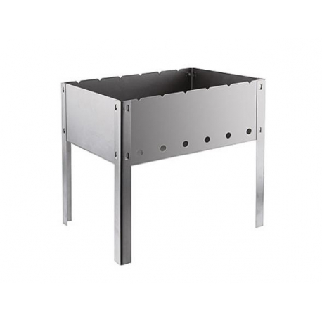 Мангал сборный без шампуров в коробке TM Moose, 400х250х400 мм арт.50004