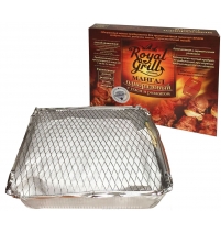 Мангал одноразовый Royal Grill с углем и розжигом арт.80-038