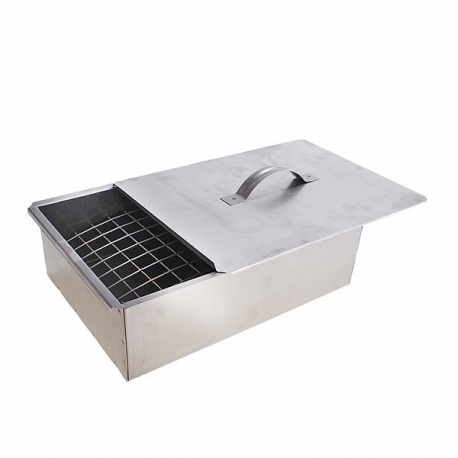 Коптильня 350х250х100, 1-но уровневая, в коробке TM Moose арт.50016