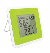 Термометр-гигрометр цифровой с часами Т-07 арт. 401633