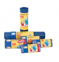 Мешки для мусора особо прочные 60л 20шт арт. МТ481/960102