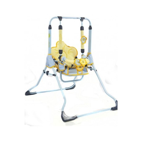 Качели напольные HBU Tako Flower (Цветок) голубой       