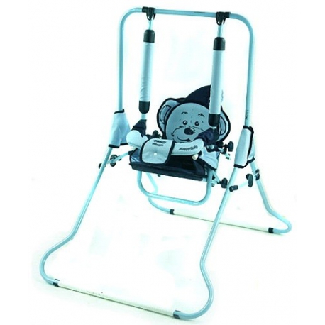 Качели с поручнем HBU Tako Bariera (Мишка) голубой 