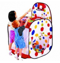 Игровой домик с мячиками (100шт) Дети ЛИ 626