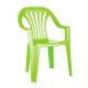 Детский стульчик Бытпласт зеленый