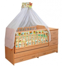 Детская кроватка-трансформер Ульяна 2