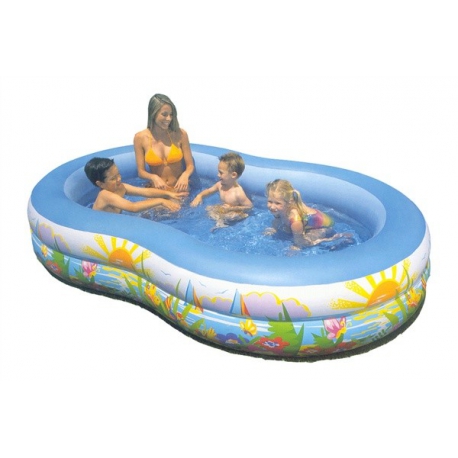 Бассейн Intex Райская лагуна 262*160*46см 56490NP       